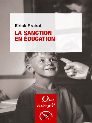 cover image of La Sanction en éducation